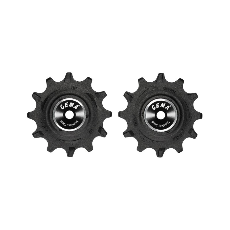 CEMA Plastic-steel rollers SRAM XX1/XO1 12-12T CE06-SRC-JW-PR02-SS