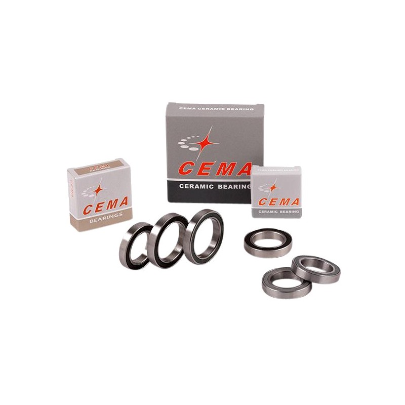 CEMA Bottom Bracket Bearing Stainless Steel 6805 CE02-SRC-SS6805DD