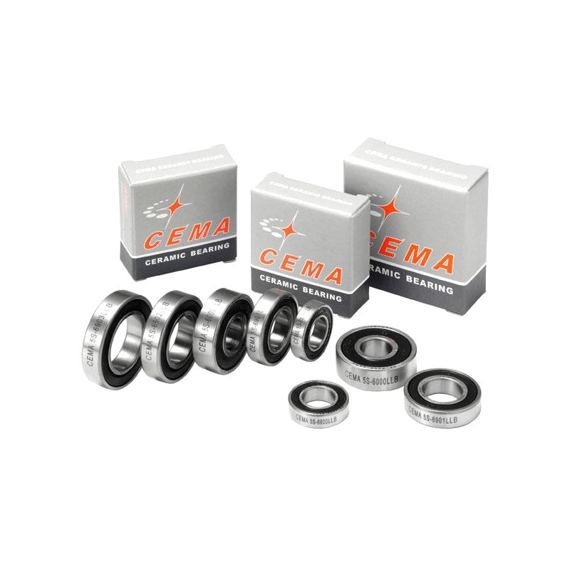 CEMA Ceramic Wheel Bearing 699 CE03-SRC-JC699DD