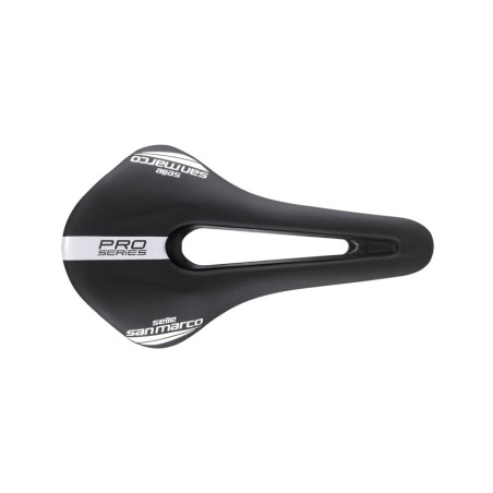 SAN MARCO Carbon bicycle seat saddle SHORTFIT 2.0 OPEN-FIT FX NARROW 168 GR. - PRO SERIES 140 X 255 MM 8009456111942