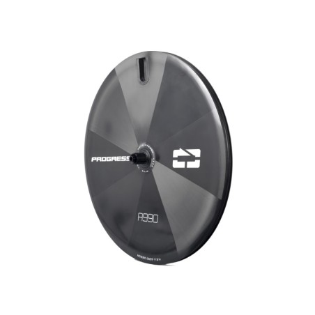 PROGRESS Rueda trasera lenticular para cubierta A-990 DISC 12X142 SRAM XDR PGRUA990DCTXDRBL