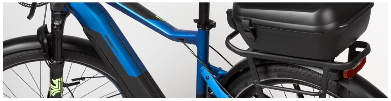 Portabultos trasero y delantero para la bicicleta - Biketic