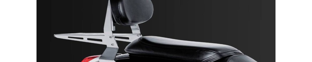 Respaldos de moto para pasajero a precios únicos - Mototic