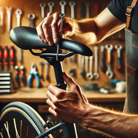Ajuste correcto de un sillín de bicicleta
