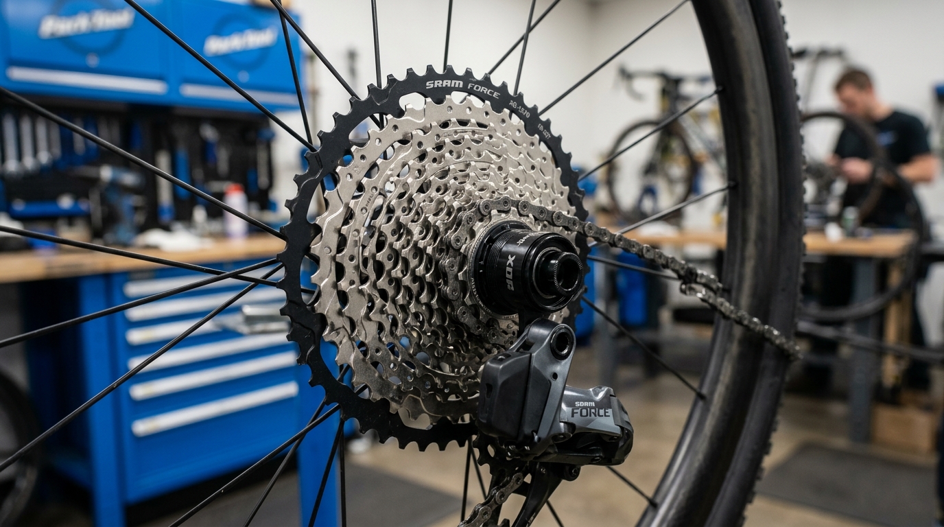 Cassettes bici 11v vs 12v: Shimano vs SRAM, compatibilidades y rangos (2026)