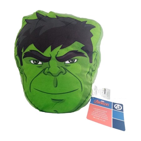 cojín decorativo 3d marvel hulk