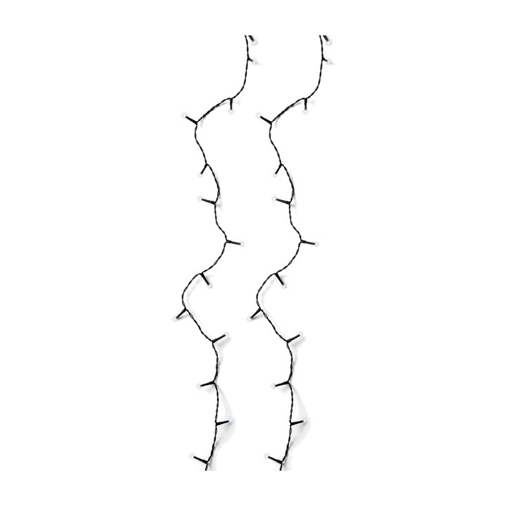 LUMINEO 8-function light string with timer for outdoor use