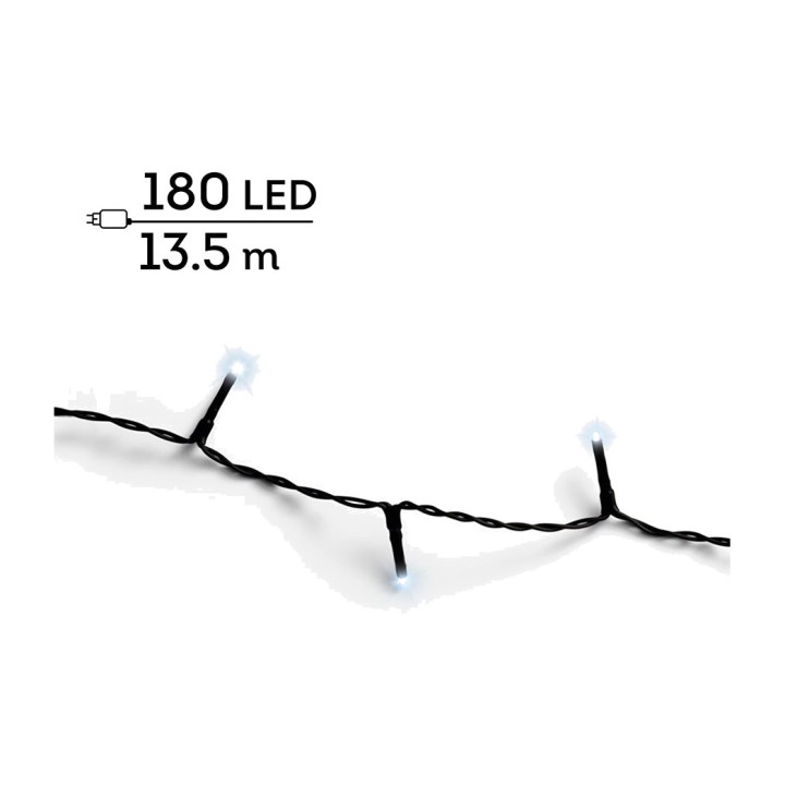 LUMINEO 8-function light string with timer for outdoor use