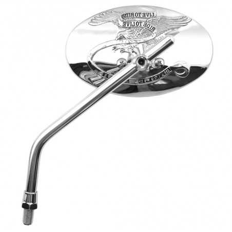 Mirror, rearview, exposition, chrome, m10, left or right