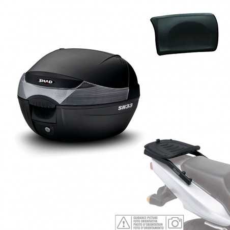 Tailgate kit and trunk case luggage + passenger backrest gift SH33