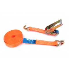 METALWORKS Eslingas cinchas correas de seguridad dos ganchos carraca acero 2500 KG BAS115B 35016