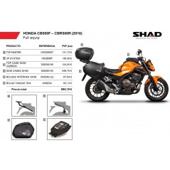 Luggage, side, baul, stands, bags kit full