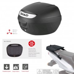 SHAD Kit fijacion y maleta baul trasero SH26 KIT-SHAD-102