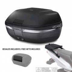 SHAD Kit fijacion y maleta baul trasero + respaldo de regalo SH42 KIT-SHAD-1378
