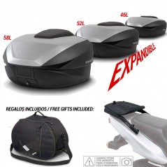 SHAD Kit fijacion y maleta baul trasero + bolsa interna de regalo SH59X KIT-SHAD-2226
