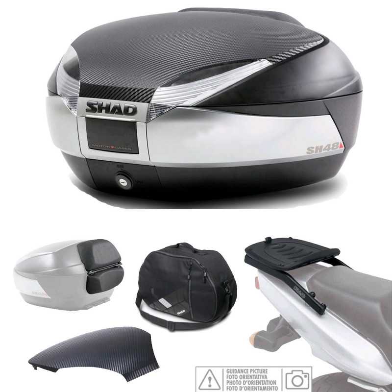 Tuning kit and trunk case titanium back + backrest + bag + cover  SH48