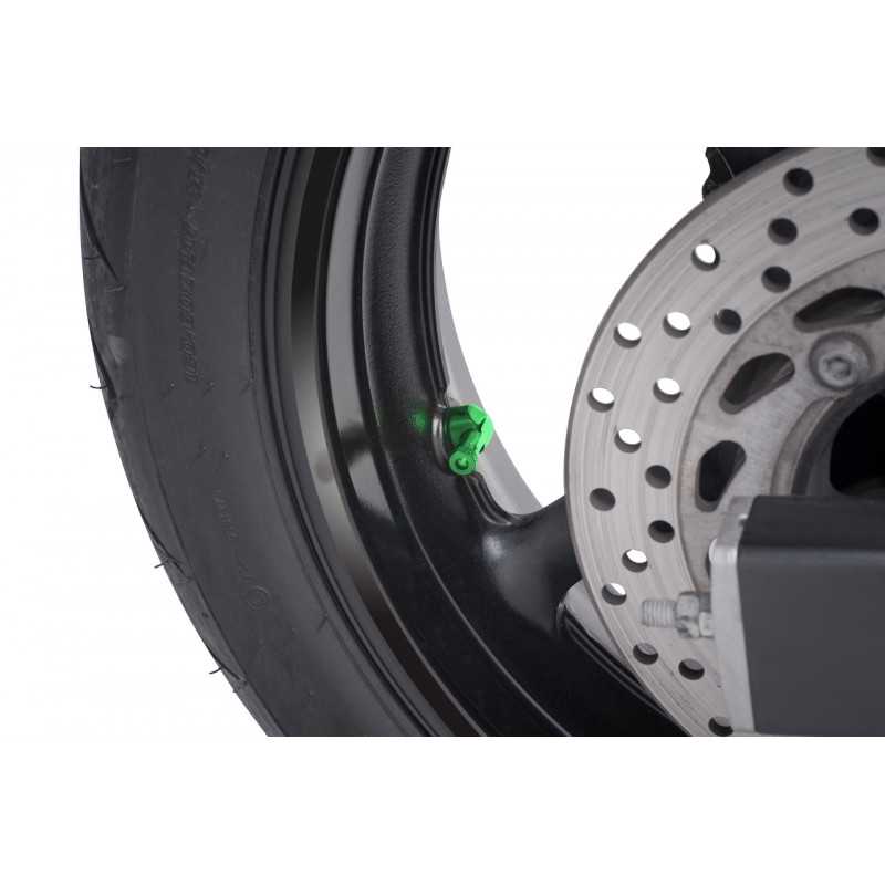 PUIG Juego de 2 válvulas competición a 90 grados para neumáticos tubeless - diámetro agujero llanta 11mm 5591