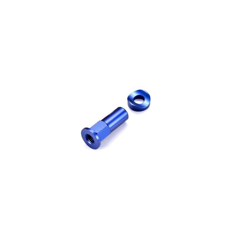 Long covered brake nut 