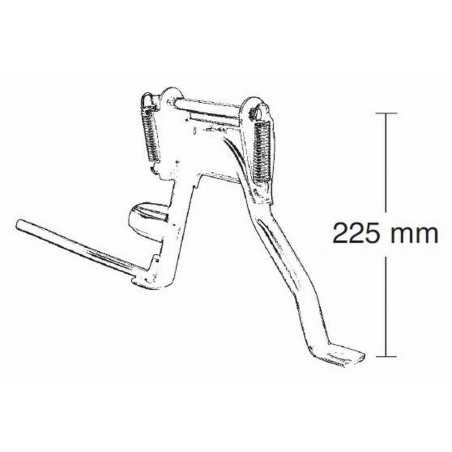 BUZZETTI Caballete central pata soporte completo 19176