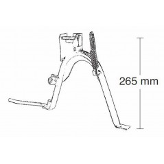 BUZZETTI Caballete central pata soporte completo 19289