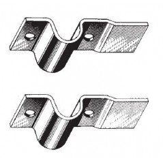Pair, installation supports, center sawhorse