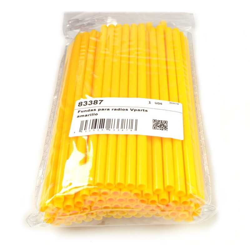 V PARTS Fundas para radios moto AMARILLO 83387