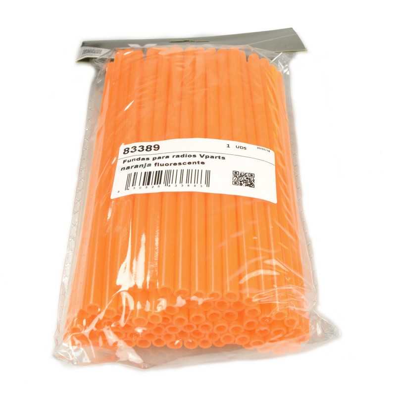 V PARTS Fundas para radios moto NARANJA FLUORESCENTE 83389