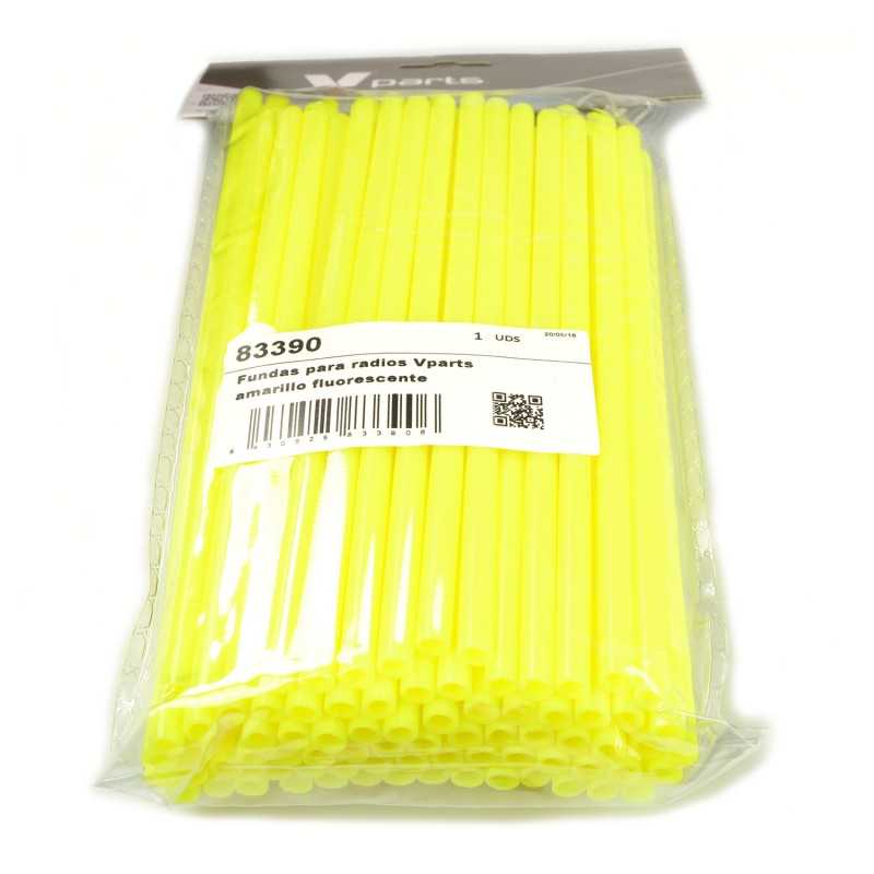 V PARTS Fundas para radios moto AMARILLO FLUORESCENTE 83390