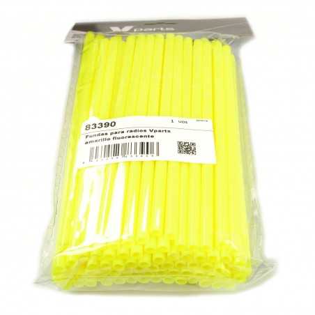 V PARTS Fundas para radios moto AMARILLO FLUORESCENTE 83390
