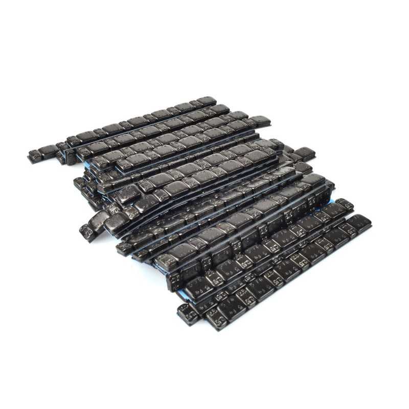 Adhesive black rim gloves  (50x45gr)