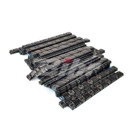 BIKE LIFT Contrapesos adhesivos llanta color negro (50x45gr) 69803