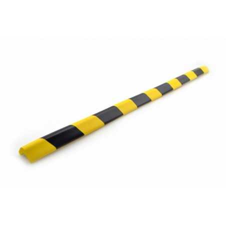 METALWORKS Protector de angulo IPN en espuma con adhesivo 3M antifuego M4 - Negro/Amarillo 35034