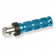 V PARTS Juego reposapies estriberas traseras DERECHO-62 Rojo RH62RJ