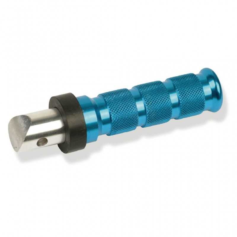 V PARTS Juego reposapies estriberas traseras DERECHO-62 Rojo RH62RJ