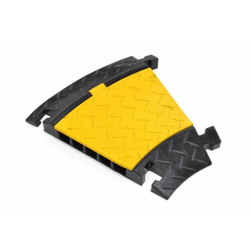 METALWORKS Protector de cables curvo para el suelo 380 X 450 50 MM CPR1000 35028