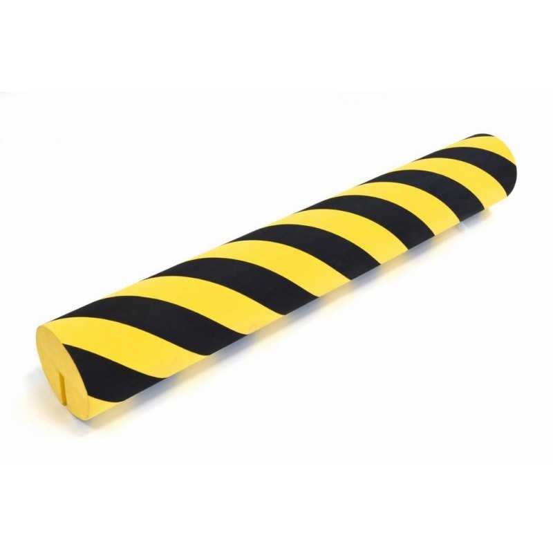 METALWORKS Protector de angulo IPN esquina multiuso adhesivo 3M Antifuego M4 Negro amaril 35022