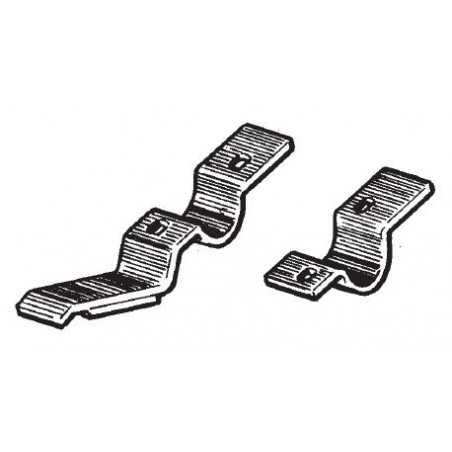 Pair, installation supports, center sawhorse