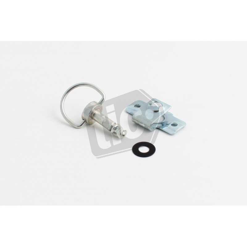 Quick screw kit with staple ring for riveting  M6x17mm