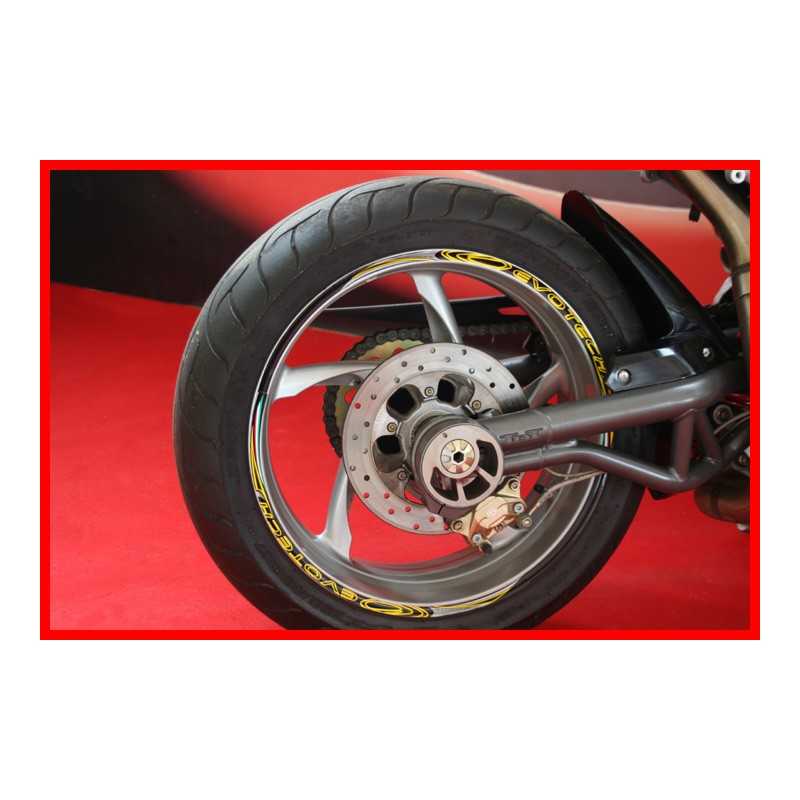 Tire stickers  Cool Stripes logo