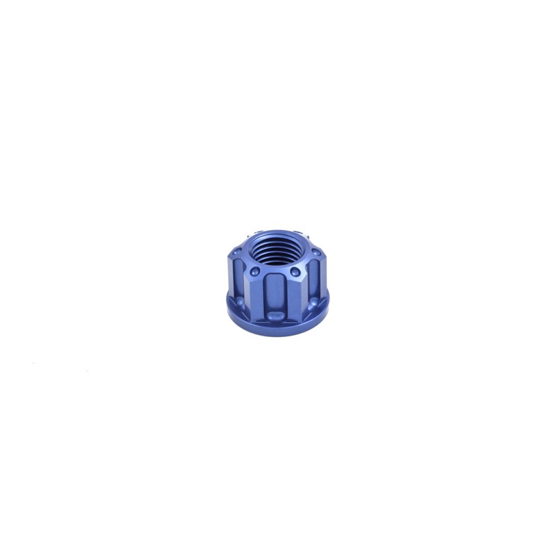Aluminum ergal machined nut  Thunderbolt 016