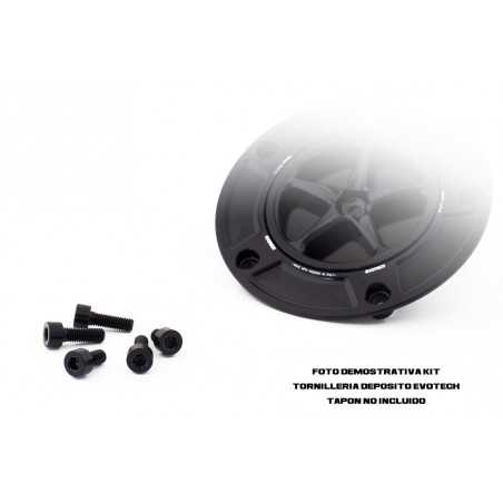 EVOTECH Kit de Tornillería Depósito Gasolina en Ergal 7075 T6 - KVS-042
