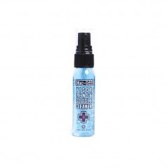 Antibacterial lens and helmet cleaner