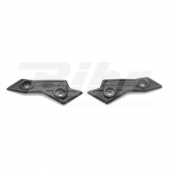 JUST1 Recambio casco moto placas sujeción visera J12 (2 UND.) JU201092
