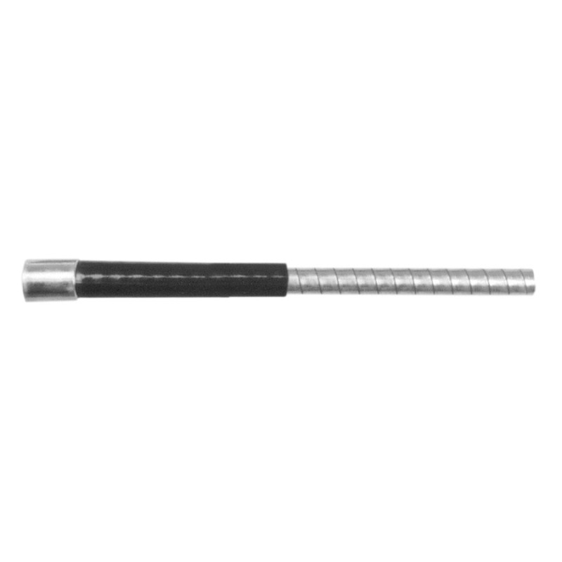 ALHONGA Funda de cable acero laminado con embrague negro 228