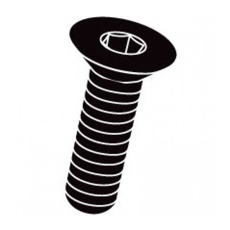 Aluminum ergal machined bolt  TSPEI M6