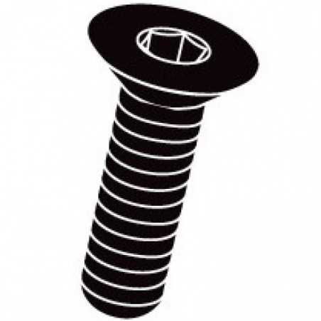 Aluminum ergal machined bolt  TSPEI M6