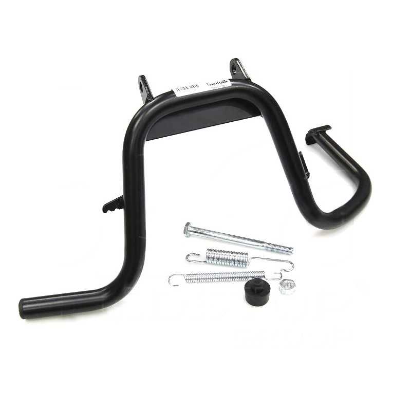 Sawhorse, central, complete foot support
