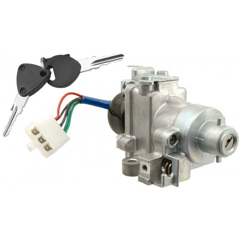 Lock, key contact