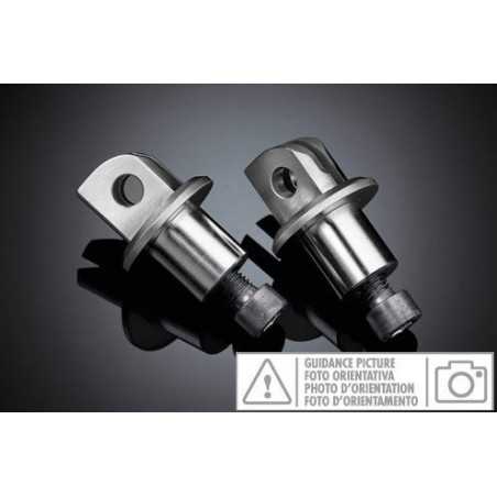 Passenger footrests set hardware