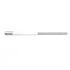 ALHONGA Funda de cable acero laminado blanco 5 mm - 30 m Marca 229